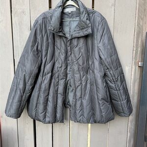 Kenneth Cole Reaction Dark Gray Puffer Jacket